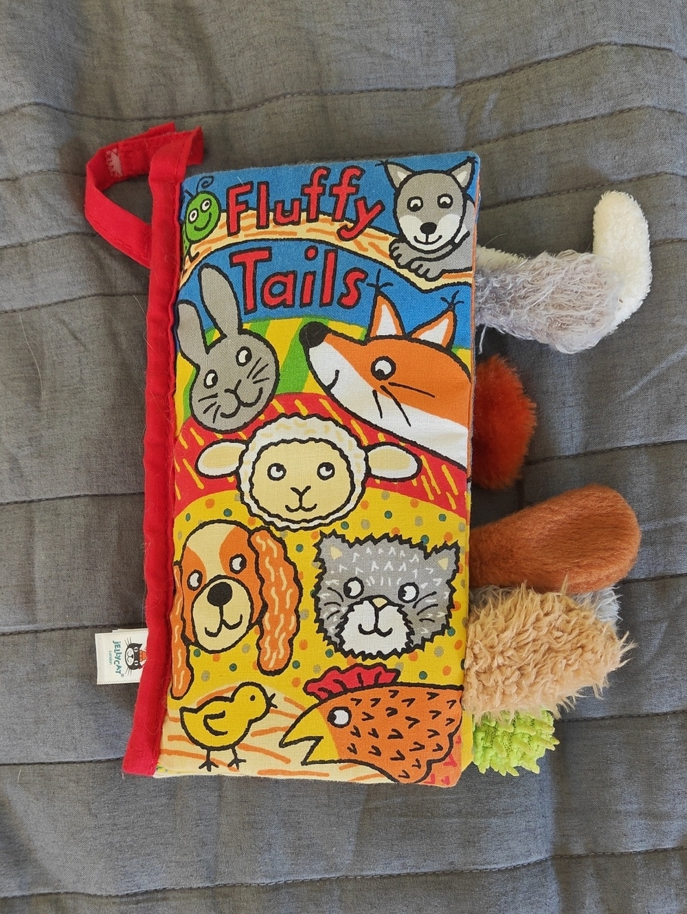 Jellycat Fluffy Tails Book